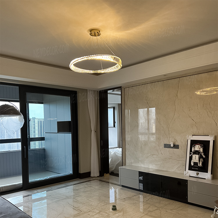 Đèn thả trang trí pha lê cao cấp 72380 - Image 2