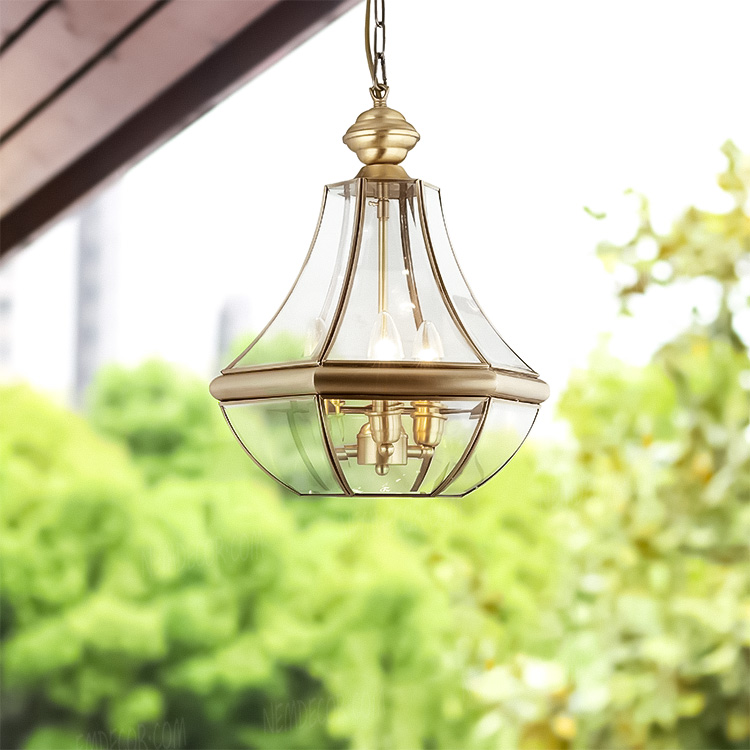 Đèn thả đồng cao cấp 73671
