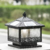 Đèn trụ trang trí ngoài trời 74013