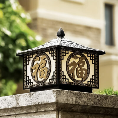 Đèn trụ trang trí ngoài trời 74022