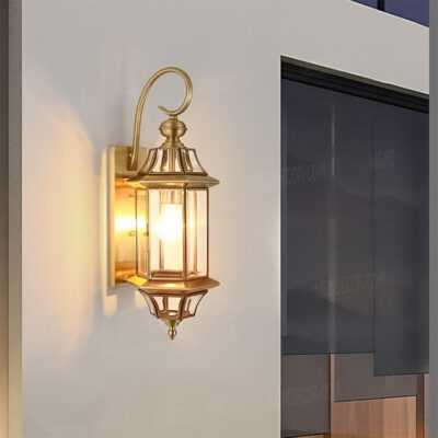 Đèn tường đồng ngoài trời 73449