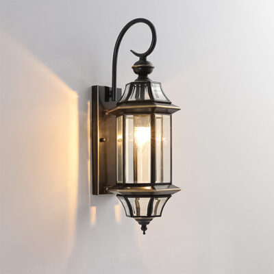 Đèn tường đồng ngoài trời 73460