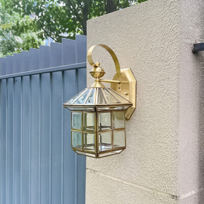 Đèn tường đồng ngoài trời 73481