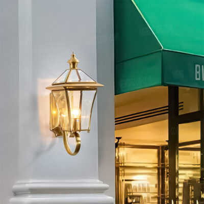 Đèn tường đồng ngoài trời 73488