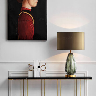 Đèn bàn gốm trang trí 76554