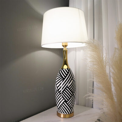 Đèn bàn gốm trang trí 76598