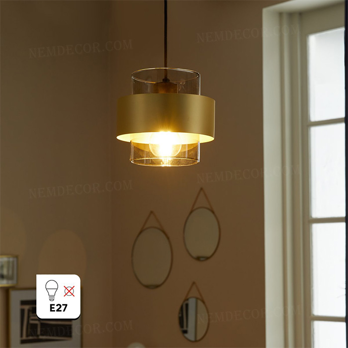 Đèn thả thủy tinh trang trí 83651