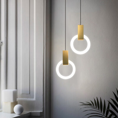 Đèn trang trí thả trần LED 3 màu THCN 245