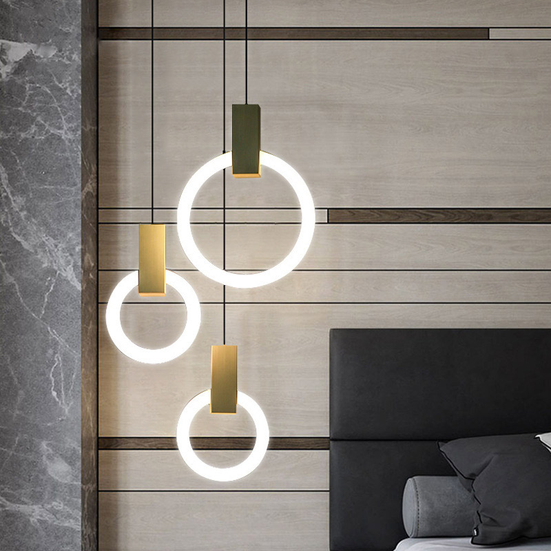 Đèn trang trí thả trần LED 3 màu THCN 245 - Image 5