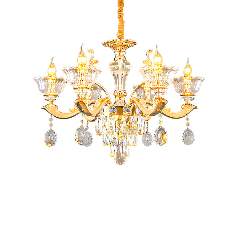 Đèn chùm thả trần trang trí Cổ điển DC891