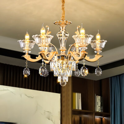 Đèn chùm thả trần trang trí Cổ điển DC891 - Image 2