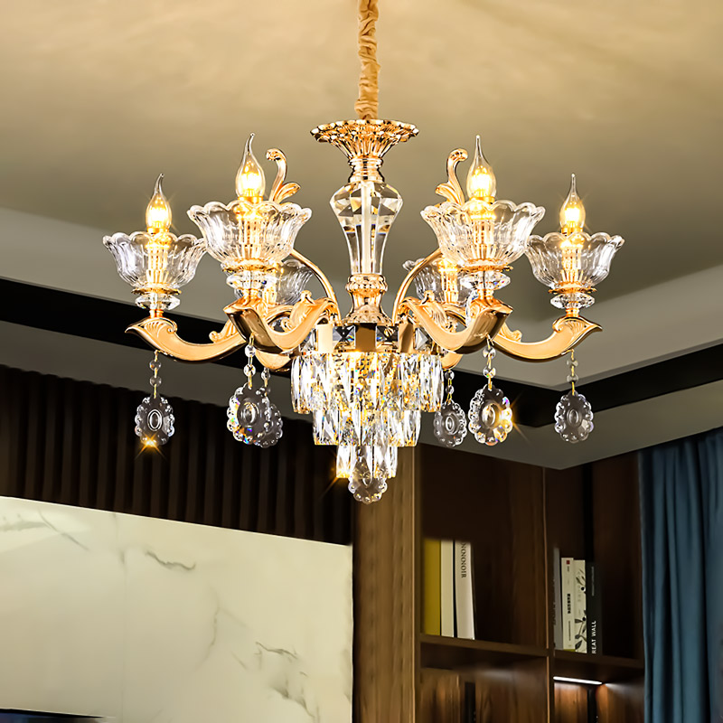 Đèn chùm thả trần trang trí Cổ điển DC891 - Image 2