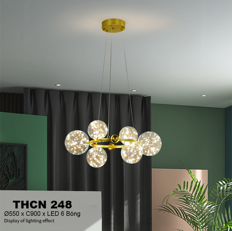 Đèn chùm thả trần trang trí hiện đại THCN 248-THCN 249-THCN 250 - Image 2