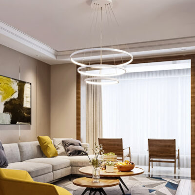 Đèn thả trần trang trí Hiện Đại TH 816B-18 / TH 816-TRẮNG - Image 4
