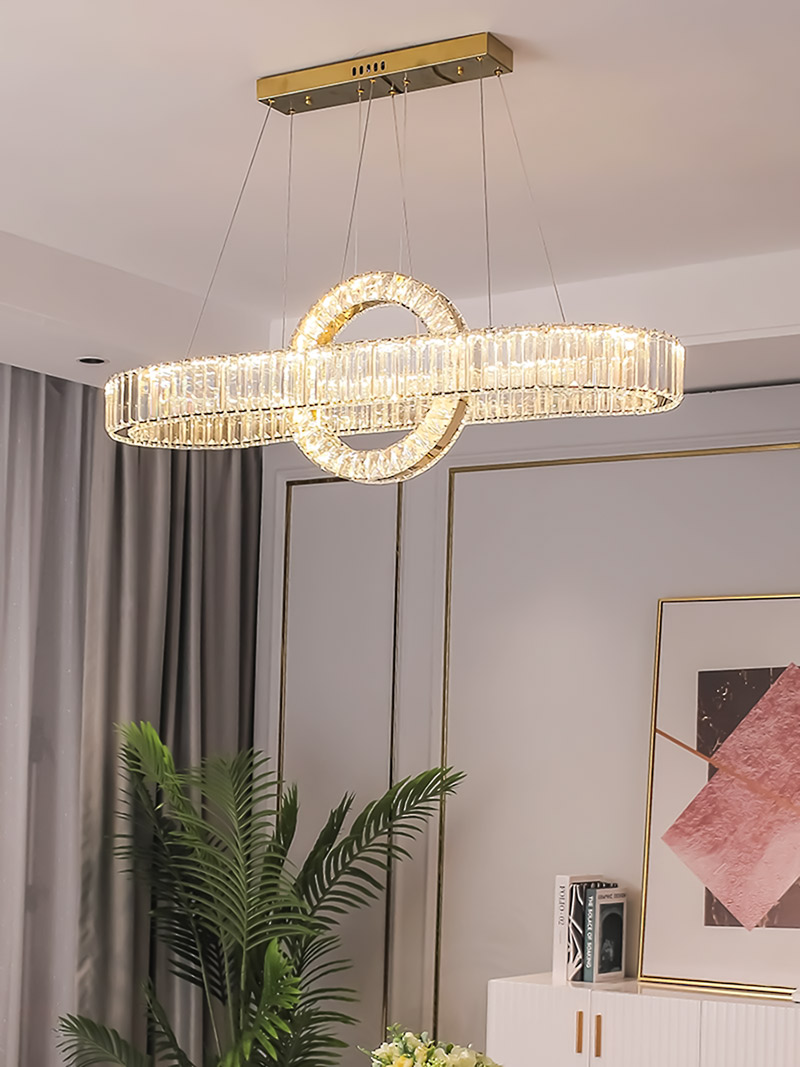 Đèn chùm thả trần pha lê phong cách Tân Cổ Điển TH 820-22 - Image 5