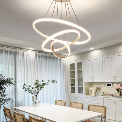 Đèn thả trần trang trí Hiện Đại LED chế độ 3 màu TH 861-19 / TH 862-19 - Image 5