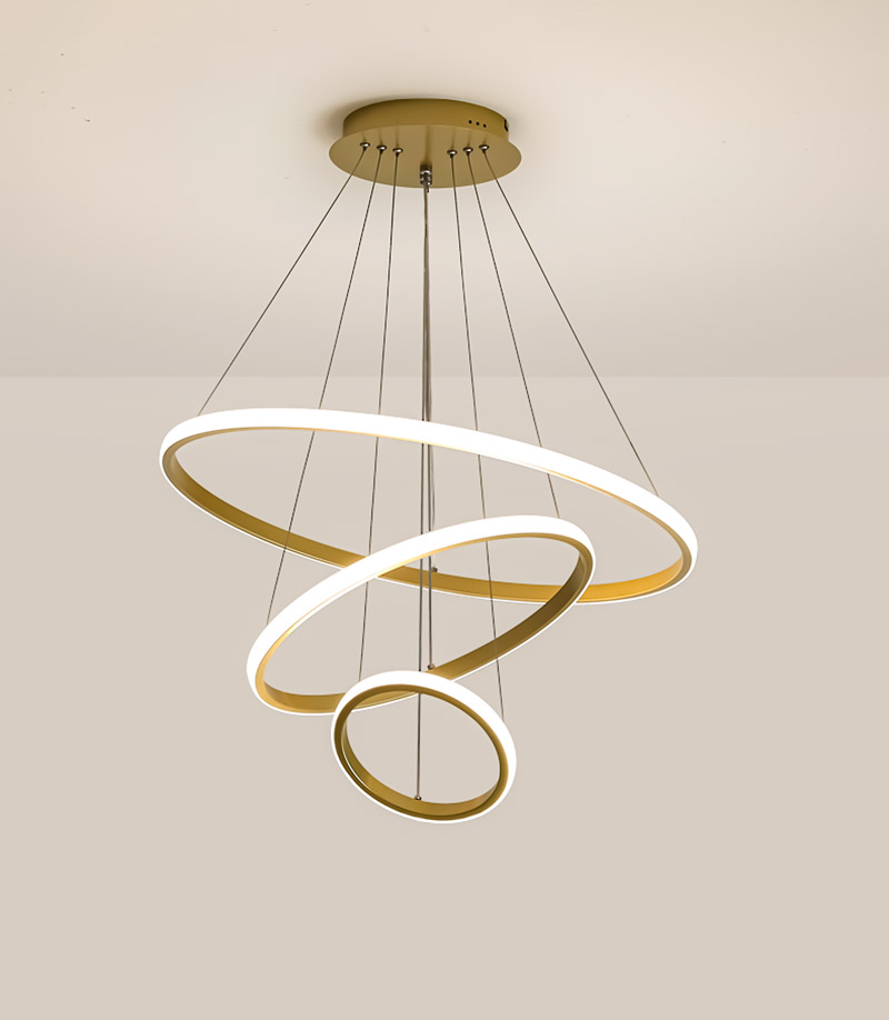 Đèn thả trần trang trí Hiện Đại LED chế độ 3 màu TH 861-19 / TH 862-19 - Image 2
