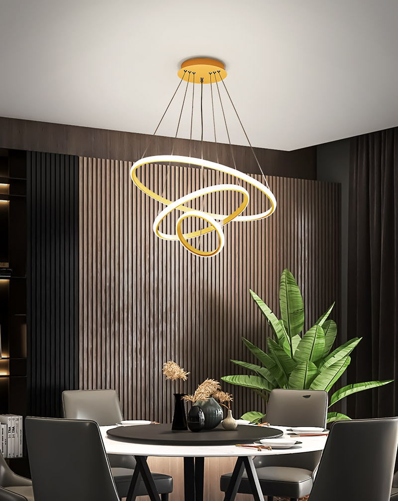 Đèn thả trần trang trí Hiện Đại LED chế độ 3 màu TH 861-19 / TH 862-19 - Image 3