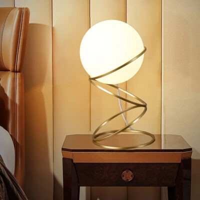 Đèn trang trí để bàn hiện đại DB 724 Màu xi Đồng - Image 3