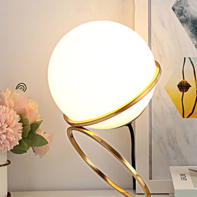 Đèn trang trí để bàn hiện đại DB 724 Màu xi Đồng - Image 5