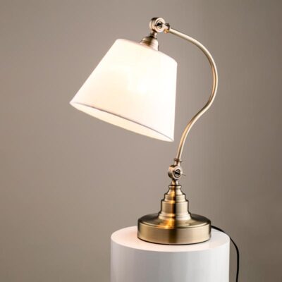 Đèn để bàn trang trí khung đồng xi DB-S7280 - Image 5