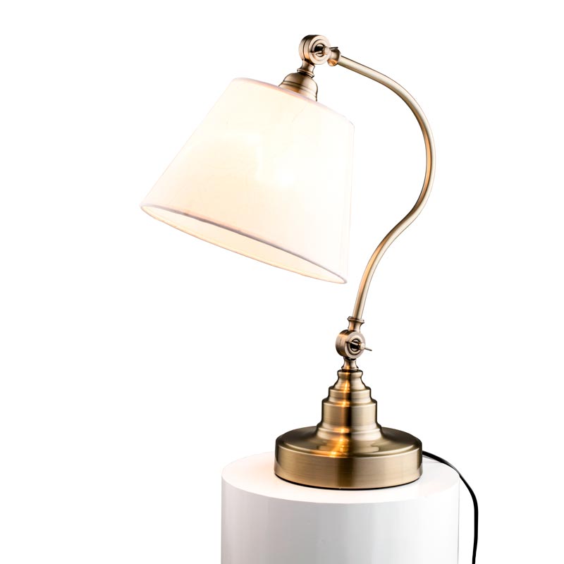 Đèn để bàn trang trí khung đồng xi DB-S7280 - Image 3