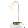 Đèn trang trí để bàn khung hợp kim xi đồng cao cấp DB02