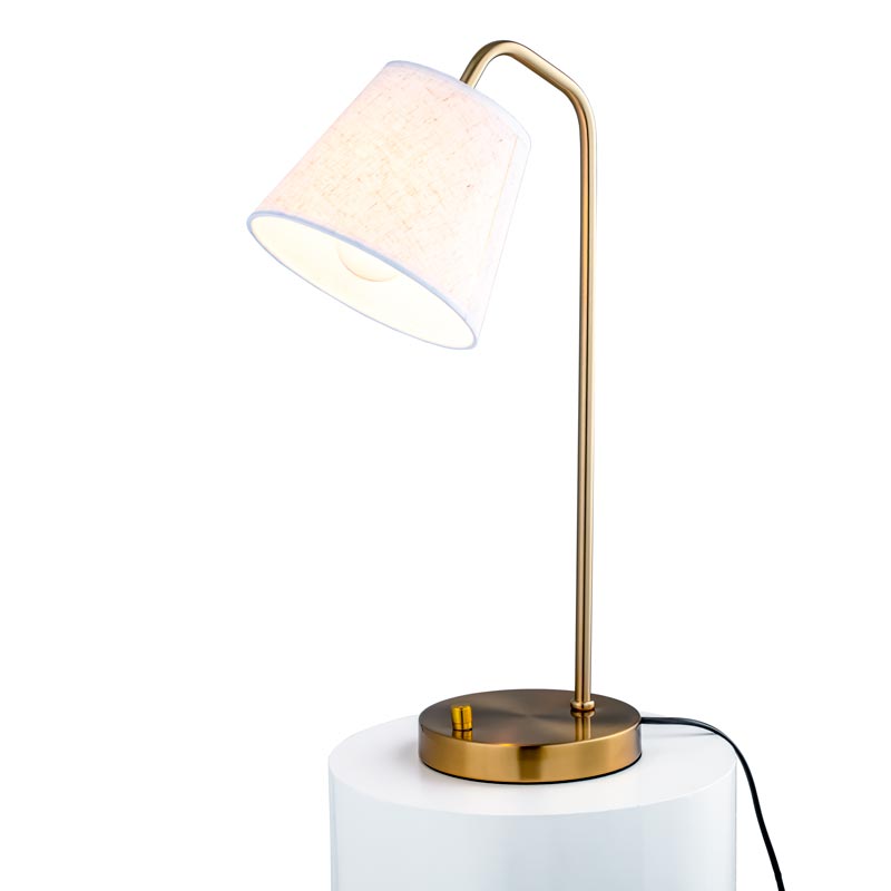 Đèn trang trí để bàn khung hợp kim xi đồng cao cấp DB02