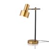 Đèn trang trí để bàn khung xi đồng DB50319