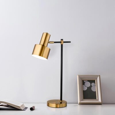 Đèn trang trí để bàn khung xi đồng DB50319 - Image 2