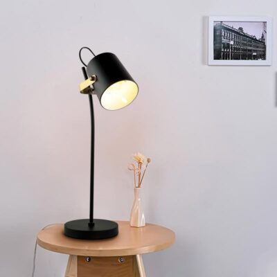 Đèn trang trí để bàn khung hợp kim màu đen DB551A - Image 3
