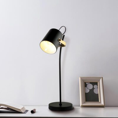Đèn trang trí để bàn khung hợp kim màu đen DB551A - Image 2
