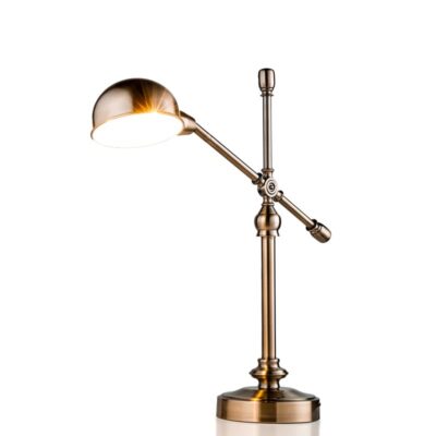 Đèn trang trí để bàn khung xi vàng đồng cao cấp Cổ điển DB555