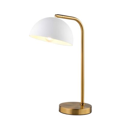 Đèn trang trí để bàn khung xi vàng đồng cao cấp DB557