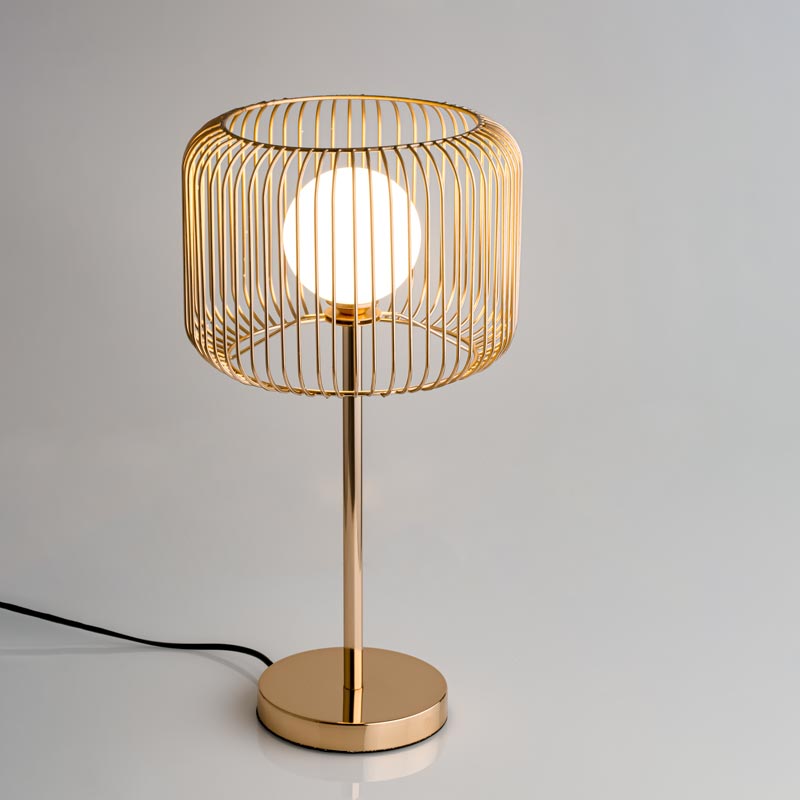 Đèn để bàn trang trí xi đồng DB573 - Image 2