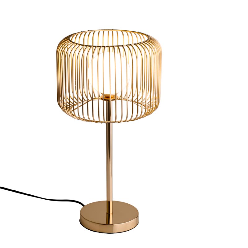 Đèn để bàn trang trí xi đồng DB573