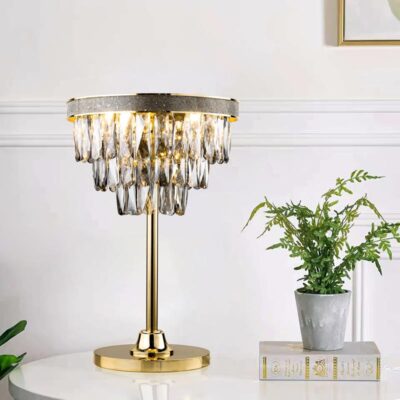 Đèn trang trí để bàn Pha lê K9 cao cấp DB66847 - Image 2