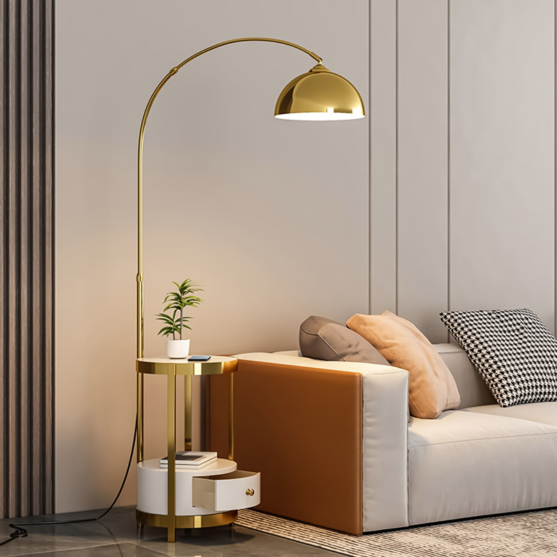 Đèn cây đứng trang trí phòng khách Tân cổ điển DC 712 - DC 715 - Image 2