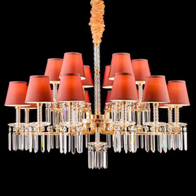 Đèn chùm pha lê phong cách Cổ điển hoàng gia Ý DC8119 - Image 4