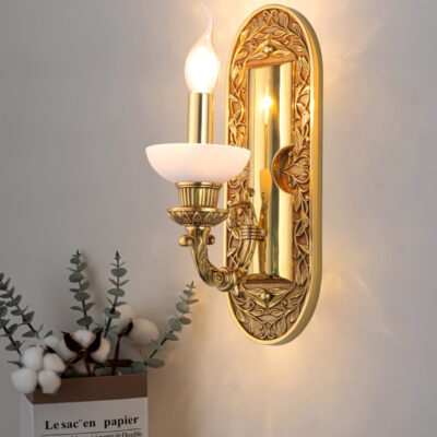 Đèn gắn tường trang trí bằng đồng Tân cổ điển GT00940-1 - Image 3