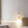 Đèn thả trang trí ống pha lê cao cấp T6233