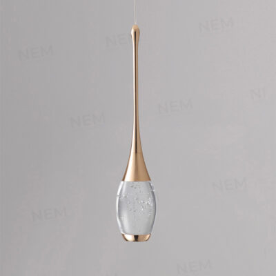 Đèn thả trang trí ống pha lê cao cấp T6233 - Image 6