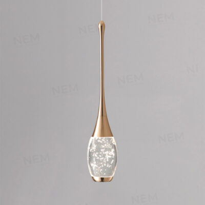 Đèn thả trang trí ống pha lê cao cấp T6233 - Image 5