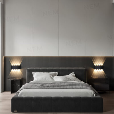 Đèn hắt tường trang trí hiện đại 6 tia VNT621 (đen) - Image 3