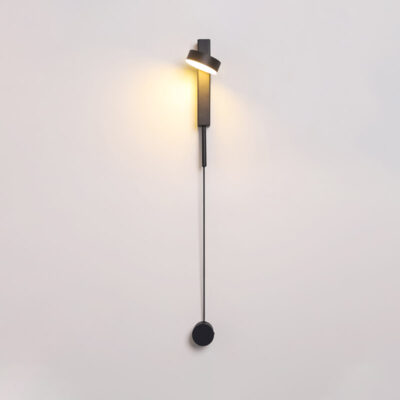 Đèn LED gắn tường trang trí phong cách tối giản W2201S/BK