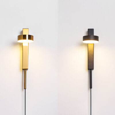 Đèn LED gắn tường trang trí phong cách tối giản W2201S/BK - Image 8