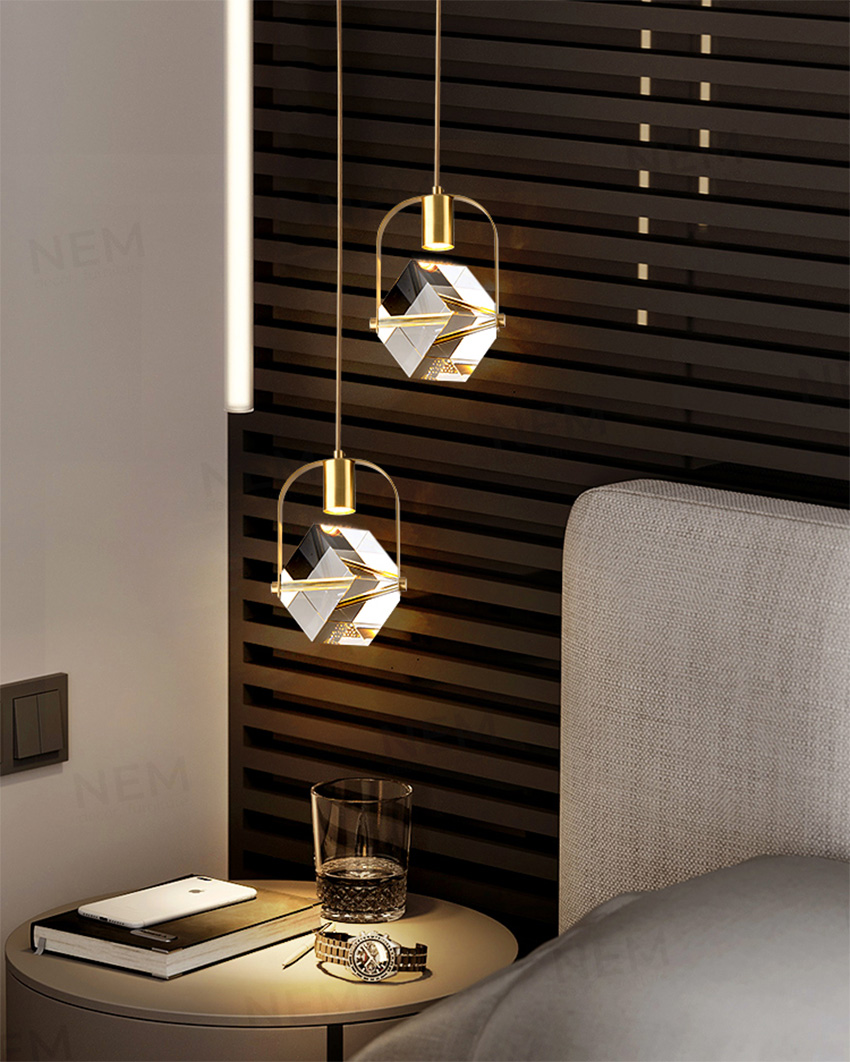 Đèn thả trang trí pha lê cao cấp DY4079
