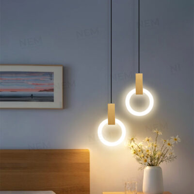 Đèn thả LED trang trí thân vàng cao cấp THD7045 - Image 2