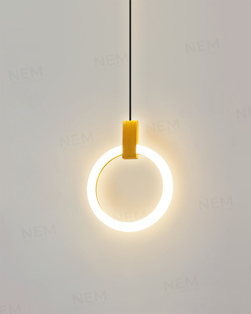 Đèn thả LED trang trí thân vàng cao cấp THD7045 - Image 4