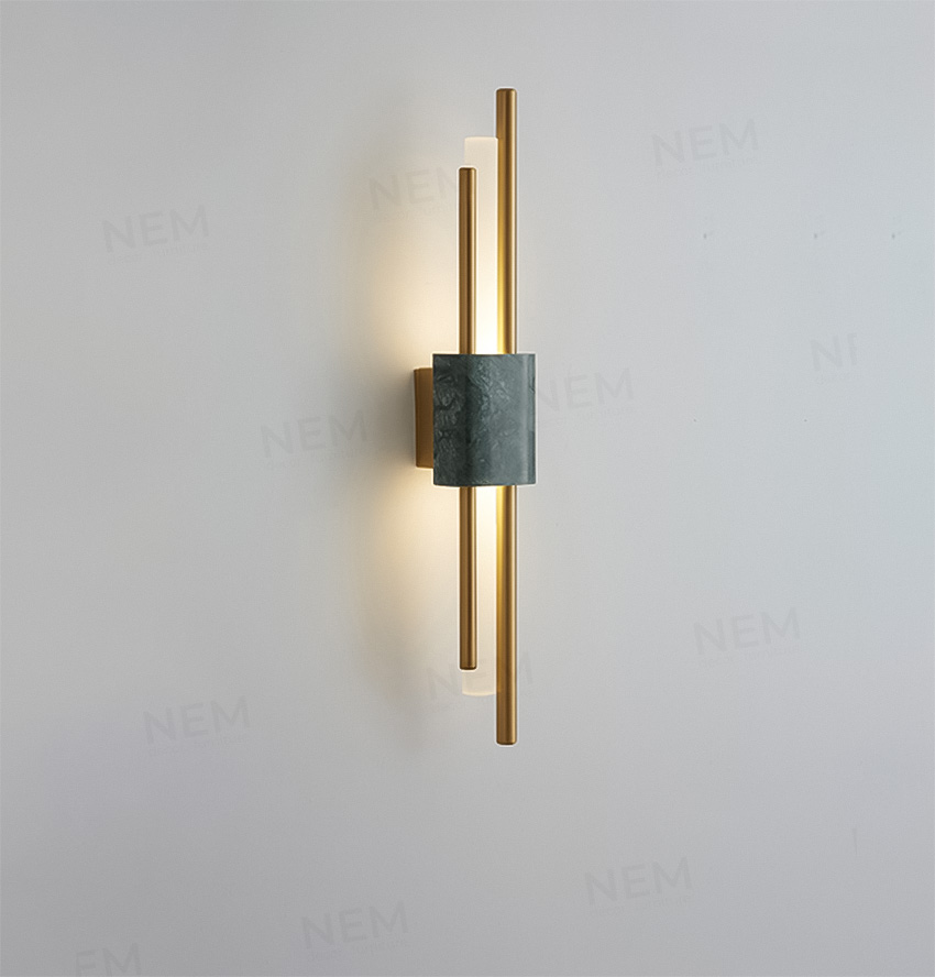 Đèn hắt tường đá nhân tạo cao cấp W8615M